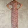 Long Top Tunic Lycra Viscose Sakura Print Pink Sexy | Fabiana Boente