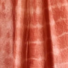 Midi Skirt Silk Satin Batik Tie&Dye Pink Elastic Waist | Fabiana Boente