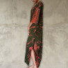 Tie Dye Batik Long Kaftan | Hand Embroidered | Fabiana Boente